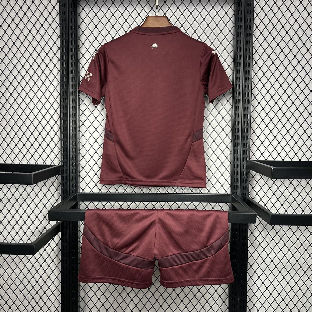 Manchester City Alternativa Kit Criança 24-25