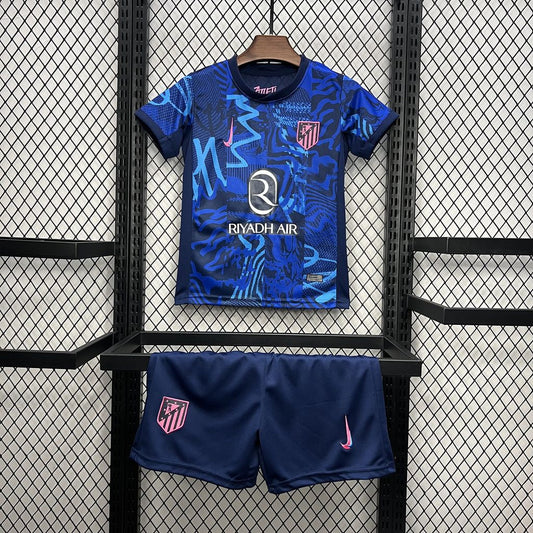 Atlético Madrid Alternativa Kit Criança 24-25