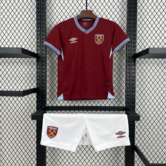 West Ham Principal Kit Criança 25-26