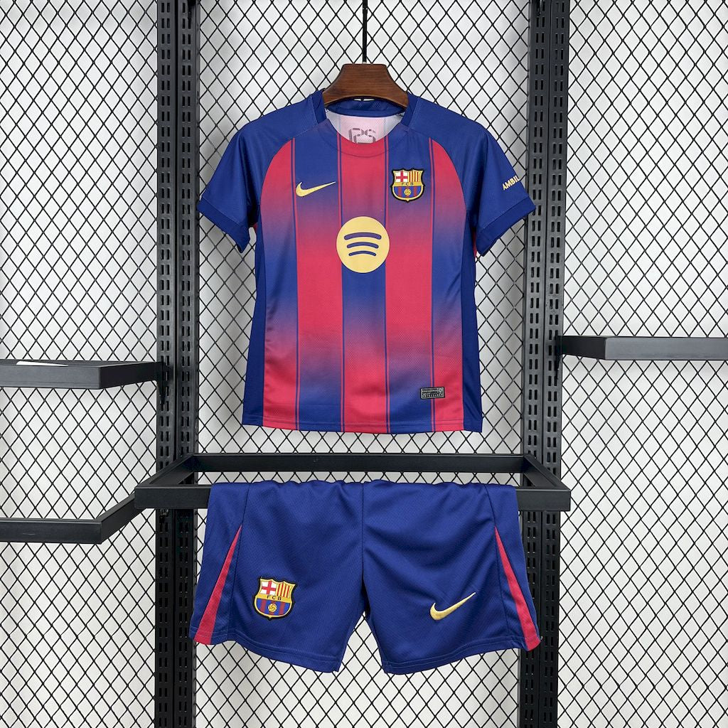 Barcelona Principal Kit Criança 25-26