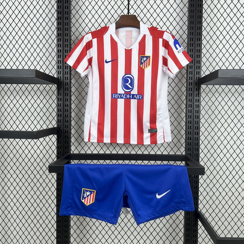 Atlético Madrid Principal Kit Criança 25-26