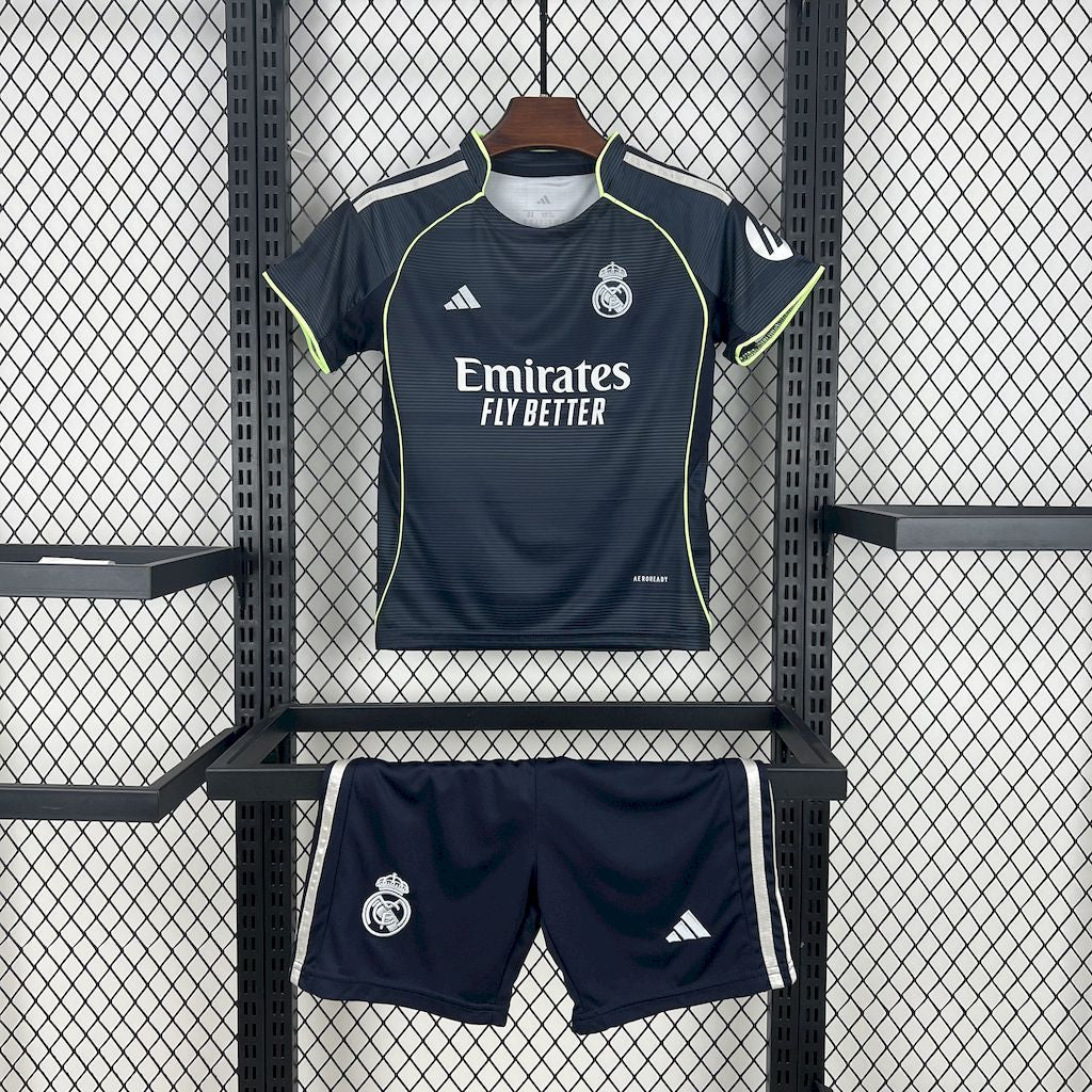 Real Madrid Secundária Kit Criança 25-26
