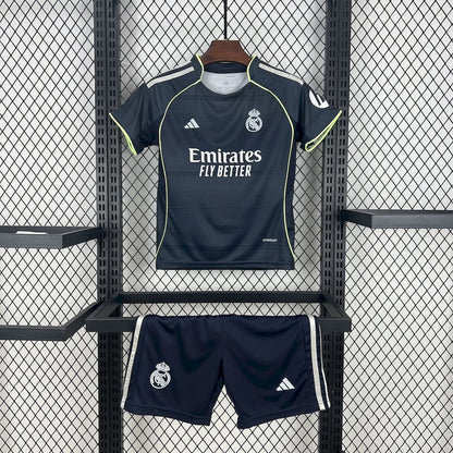 Real Madrid Secundária Kit Criança 25-26