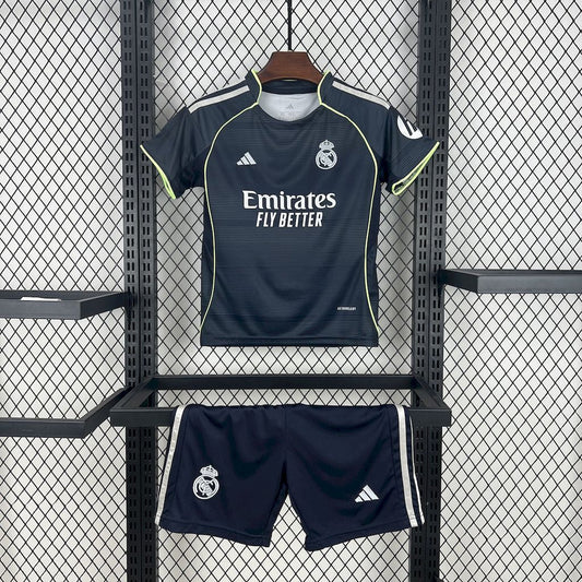 Real Madrid Secundária Kit Criança 25-26