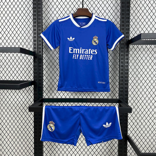 Real Madrid Alternativa Kit Criança 25-26