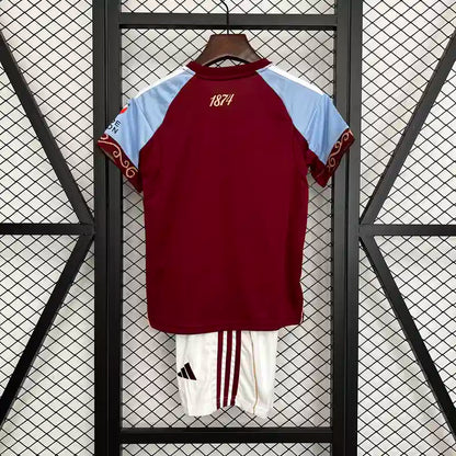Aston Villa Principal Kit Criança 25-26