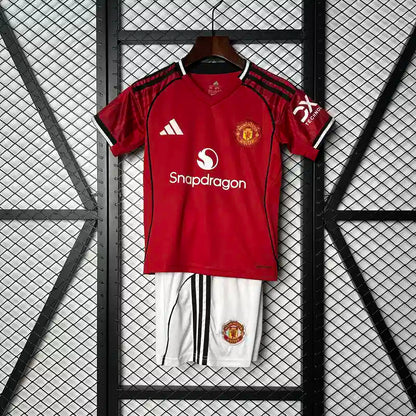 Manchester United Principal Kit Criança 25-26