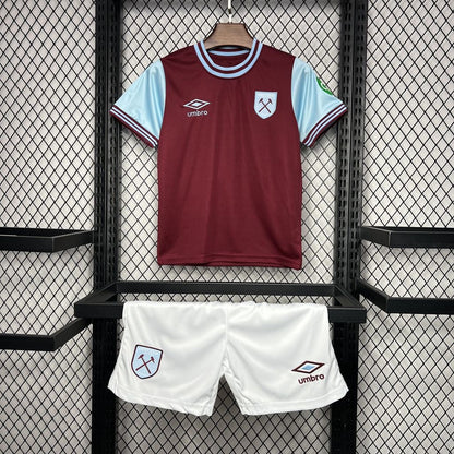 West Ham Principal Kit Criança 24-25