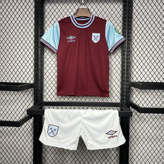 West Ham Principal Kit Criança 24-25