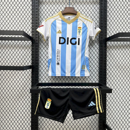 Real Oviedo Secundária Kit Criança 25-26
