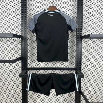 Aston Villa Secundária Kit Criança 25-26