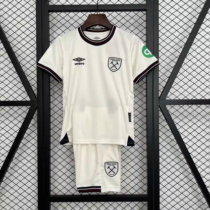 West Ham Secundária Kit Criança 25-26